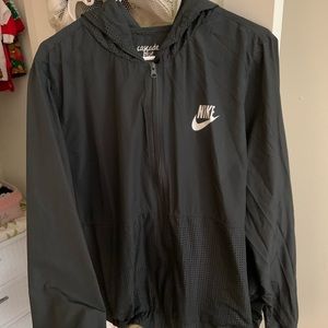 Nike wind breaker zip up